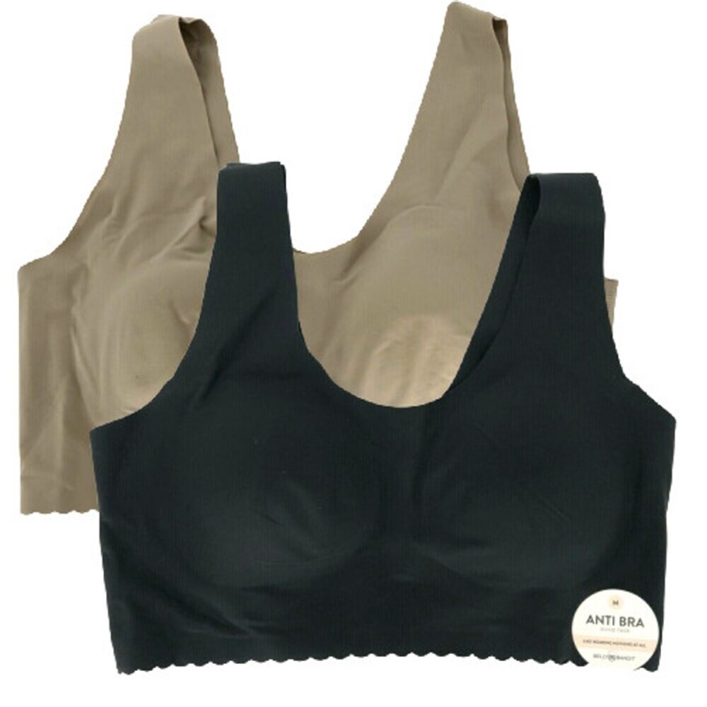 Women's Belly Bandit Scoopneck Anti Bra Scalloped No Underwire Comfortable